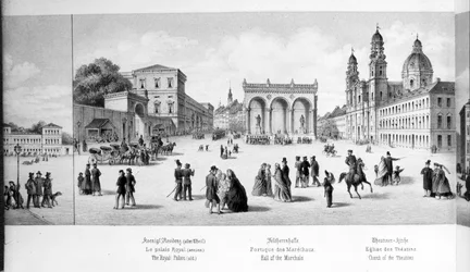 Vue de Munich, 1869